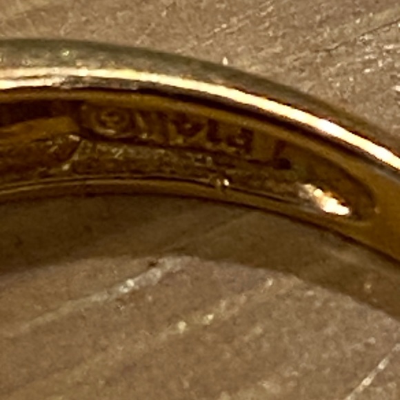 February Amethyst 14k solid gold - Picture 4 of 7